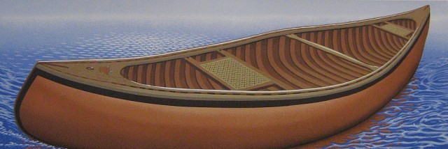 Orange Canoe, Lake Chestnut (2013)